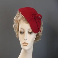 1940s red hat for sale