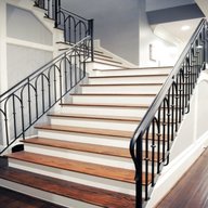 wrought iron stair railing for sale