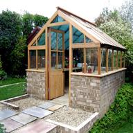 timber greenhouse for sale