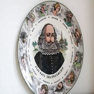 shakespeare plate for sale
