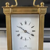 matthew norman carriage clock for sale