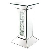 mirrored lamp table for sale