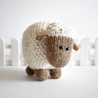 sheep knitting pattern for sale