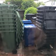 wheelie bins black for sale