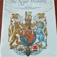 royal wedding programme for sale