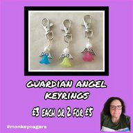guardian angel keyring for sale