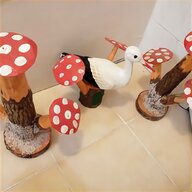 large wooden garden mushrooms for sale