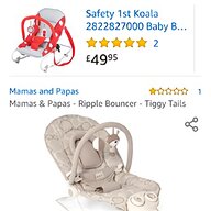 baby bouncer mama papas for sale