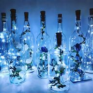 small decorative glass bottles for sale