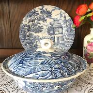 willow pattern serving dishes for sale for sale