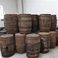oak barrel planters for sale