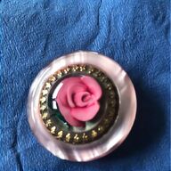 reverse carved lucite brooch for sale