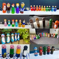 wooden peg doll for sale