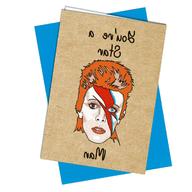 david bowie card for sale