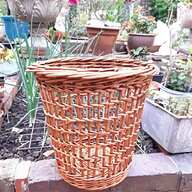 willow log basket for sale