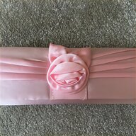 pink satin clutch bag for sale