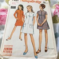 vintage sewing patterns 1960s for sale