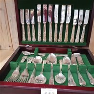 kings pattern silver cutlery for sale