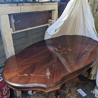 oval mahogany coffee table for sale