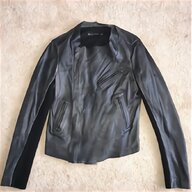zara black leather jacket for sale for sale