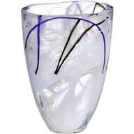 swedish art glass vase for sale