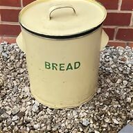 vintage enamel bread bin for sale