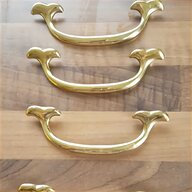 vintage brass french door handles for sale