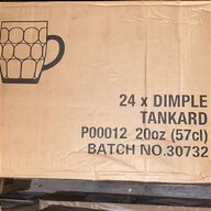 dimple pint glass for sale
