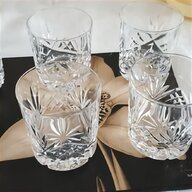 cut glass whisky glasses for sale