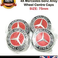 mercedes benz alloy wheel centre caps for sale