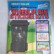 wheelie bin stickers for sale