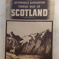 vintage map scotland for sale