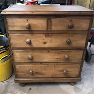 victorian pine chest drawers for sale