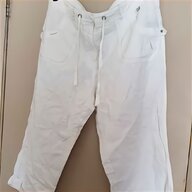 mens white linen trousers for sale