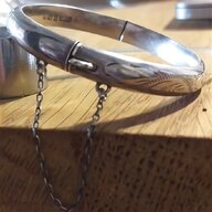 vintage silver buckle bangle for sale