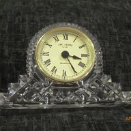 crystal mantel clock for sale