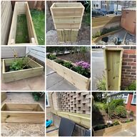 large wooden planters for sale