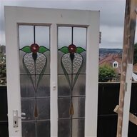 1930s stained glass door for sale