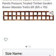 wooden garden trellis for sale