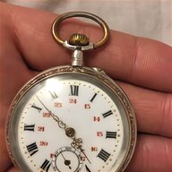 solid silver pocket watch fob for sale