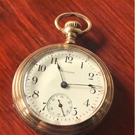 solid gold waltham pocket watch for sale