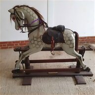 vintage wooden rocking horse for sale