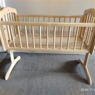 wooden swinging crib for sale