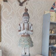 large wooden buddha statue for sale