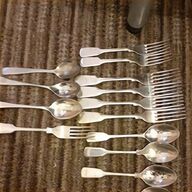 solid silver canteen cutlery for sale