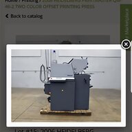 heidelberg printmaster for sale
