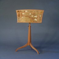 wooden music stand for sale