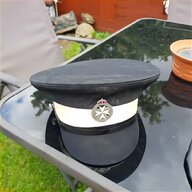 leather military cap for sale
