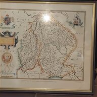 lincolnshire map for sale