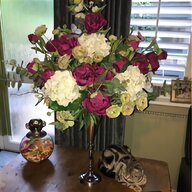 silk flower arrangements vase for sale